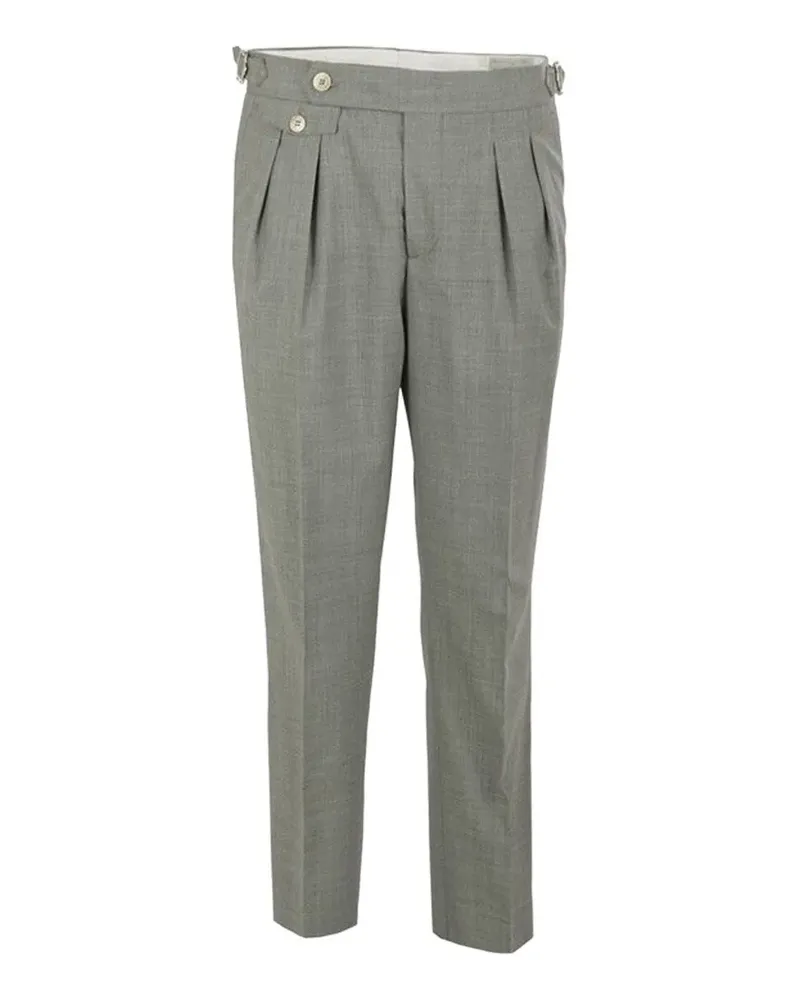 Brunello Cucinelli wool tailored trousers - Grau Grau