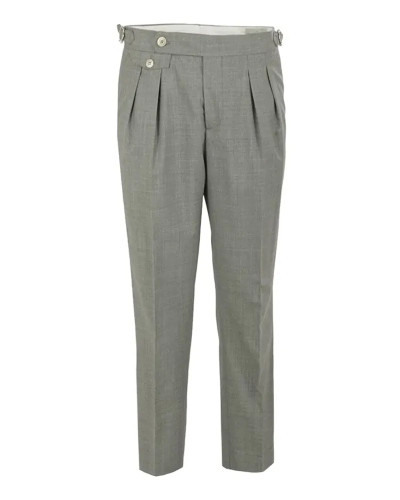 Brunello Cucinelli wool tailored trousers - Grau Grau