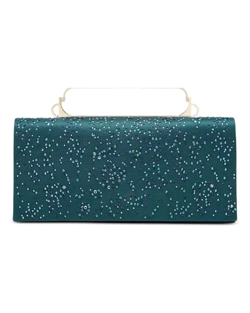 Giorgio Armani Clutch mit Strass - Grün Grün