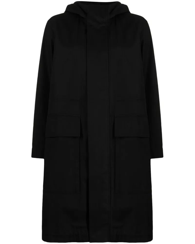 JNBY Trenchcoat mit Kapuze - Schwarz Schwarz