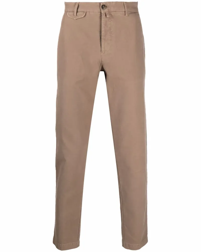 Briglia 1949 Klassische Cropped-Chino - Nude Nude