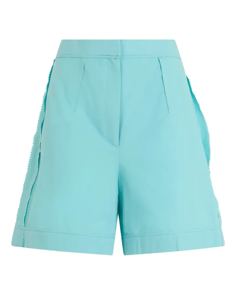 Moschino pleated shorts - Blau Blau