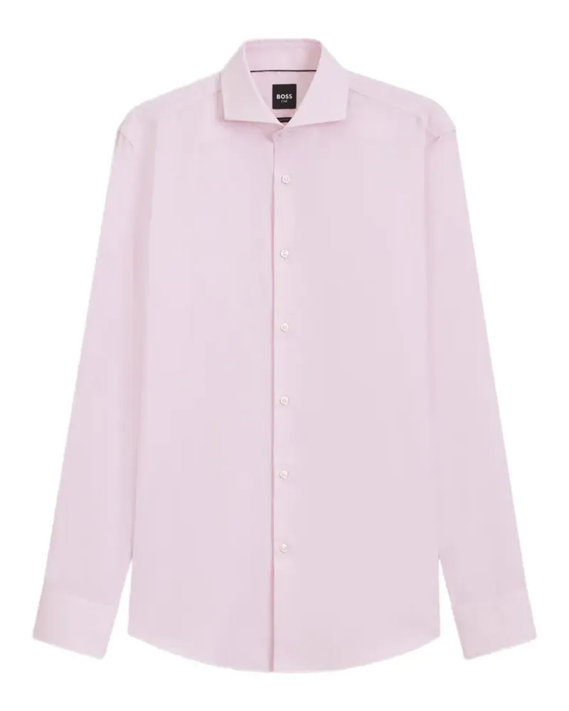 HUGO BOSS Schmales Hemd - Rosa Rosa