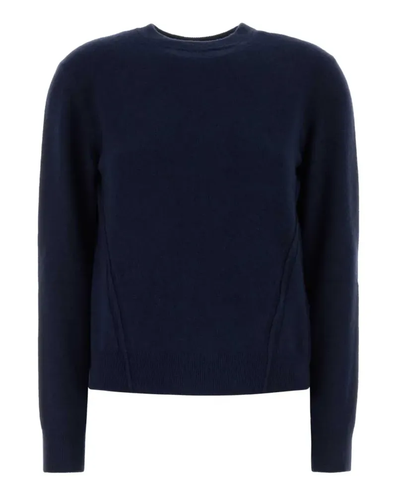 Jil Sander Rückenfreier Kaschmirpullover - Blau Blau