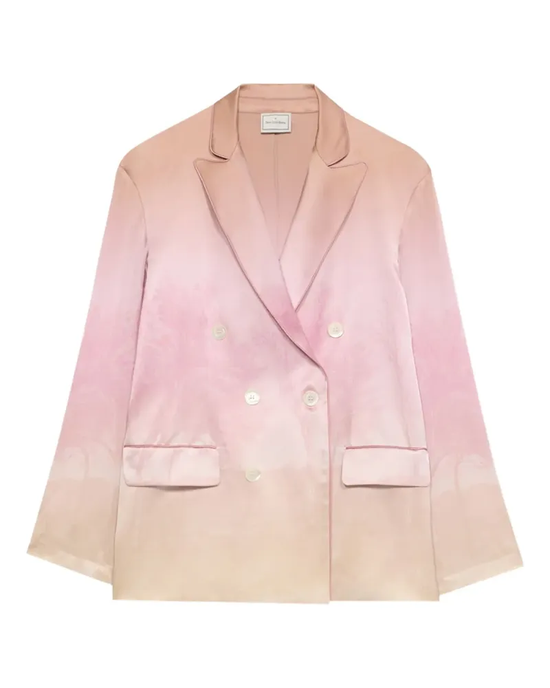 Pierre-Louis Mascia Doppelreihige Jacke mit Ombré-Effekt - Rosa Rosa