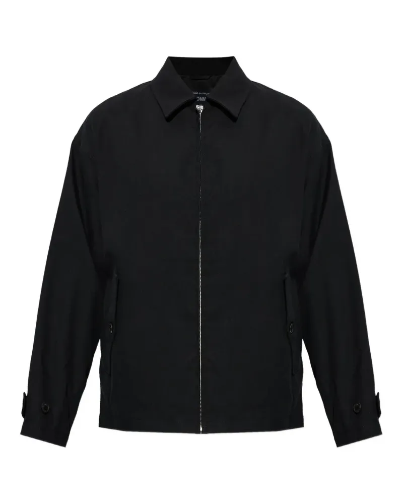 Comme des Garçons zip-up pocket-detail jacket - Schwarz Schwarz