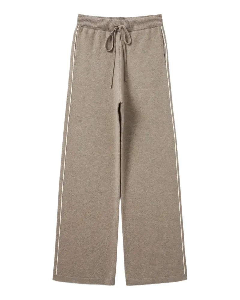 Purotatto side-stripe track pants - Nude Nude