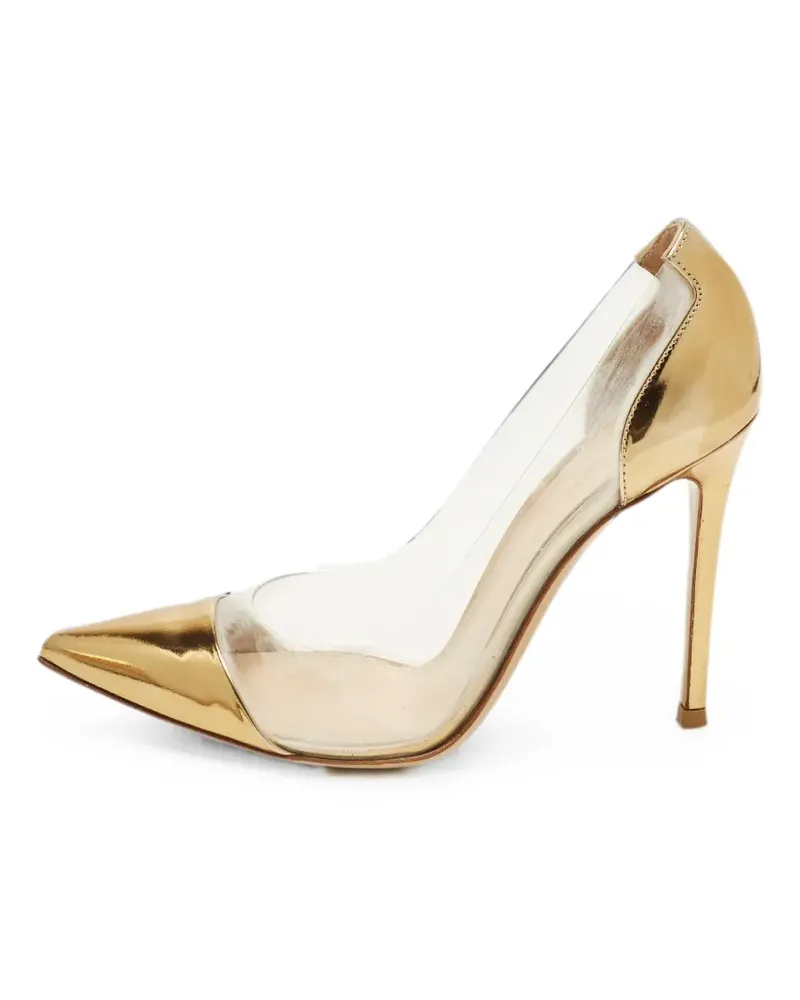 Gianvito Rossi Pumps mit spitzer Kappe - Gold Gold
