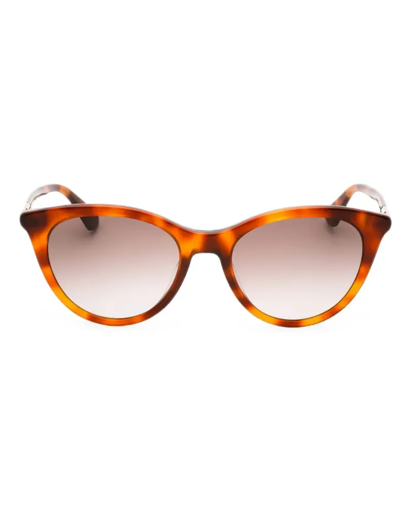 Kate Spade Janalynn Sonnenbrille mit rundem Gestell - Braun Braun