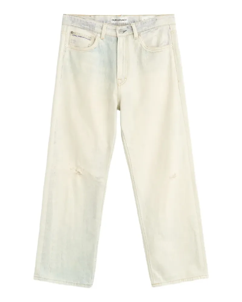 Our Legacy Third Cut trousers - Nude Nude