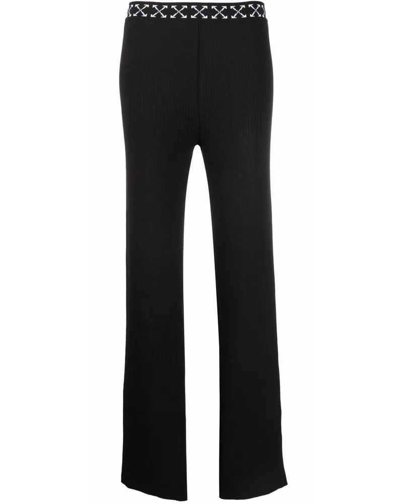 OFF-WHITE Hose mit Pfeilmotiv - Schwarz Schwarz