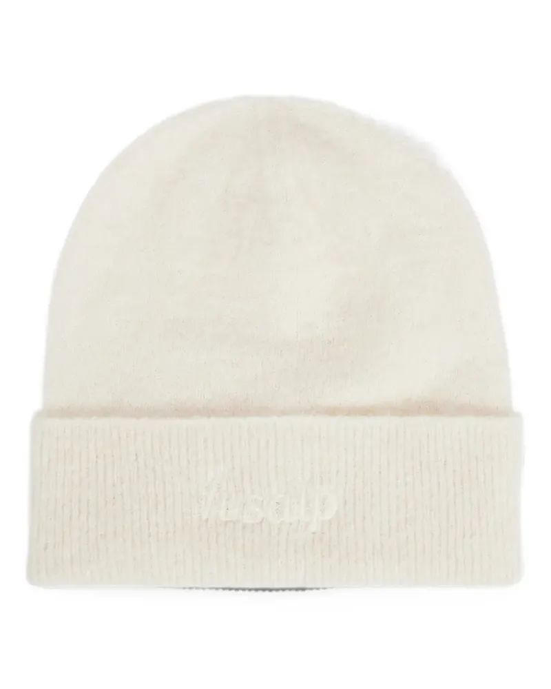 FUSALP Miri Beanie mit Logo-Stickerei - Weiß Weiß