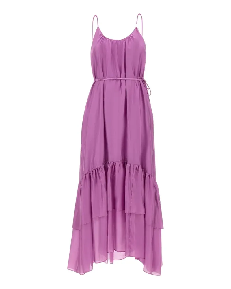 Liu Jo ruffled tiered dress - Violett Violett
