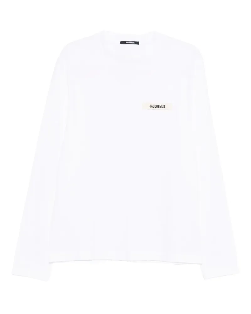 Jacquemus Le T-Shirt Gros Grain T-Shirt - Weiß Weiß