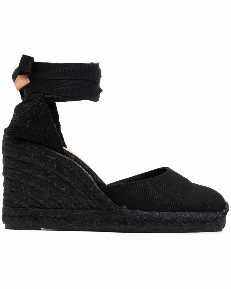 Castañer Carina Wedge-Espadrilles - Schwarz Schwarz