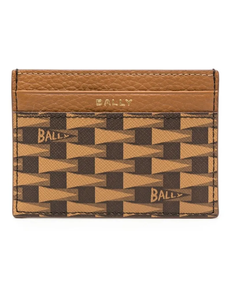 Bally Pennant Kartenetui Braun