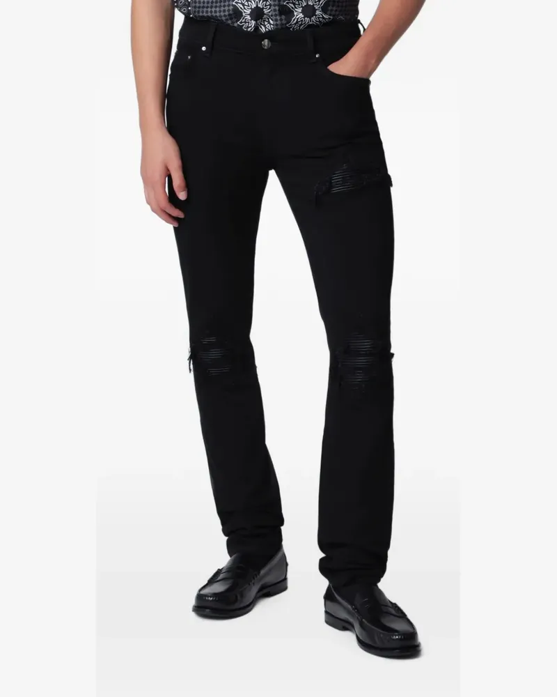 Amiri Mx1 Slim-Fit-Jeans - Schwarz Schwarz