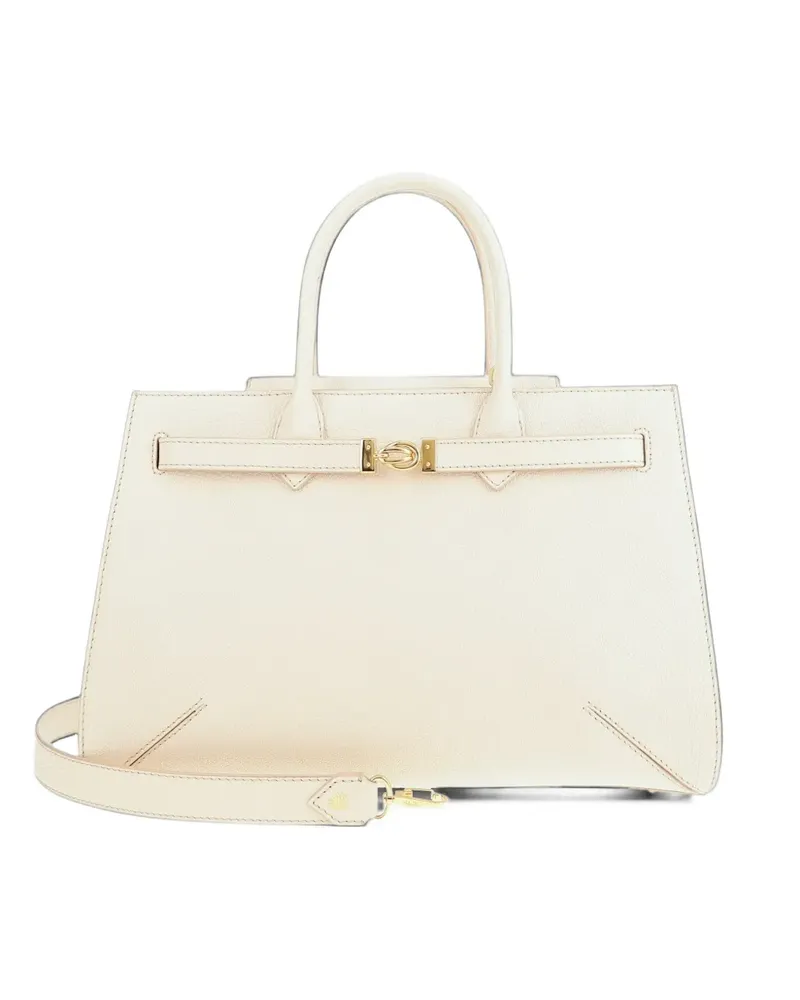 Tyler Ellis Winnie 34 leather tote bag - Weiß Weiß