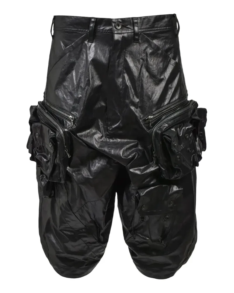 Julius Cargoshorts mit Taschen - Schwarz Schwarz