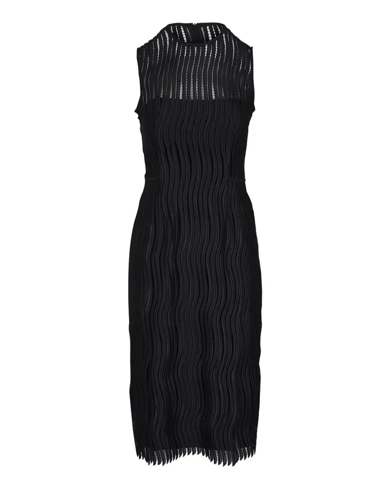 Akris ruffled dress - Schwarz Schwarz