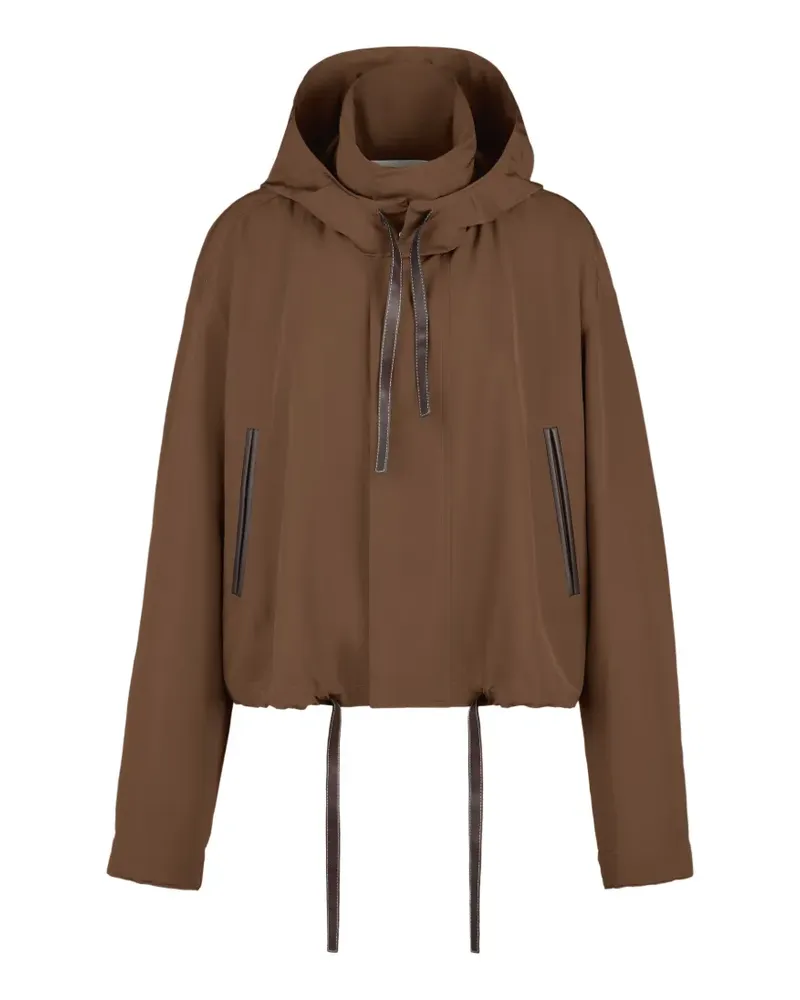 TOD'S Kapuzenjacke mit Taschen - Braun Braun