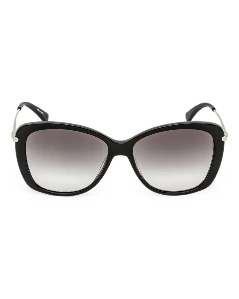 Longchamp Cat-Eye-Sonnenbrille - Schwarz Schwarz