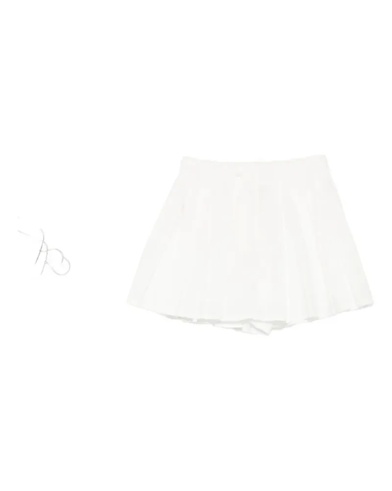 Jucca pleated elasticated-waist shorts - Grün Grün