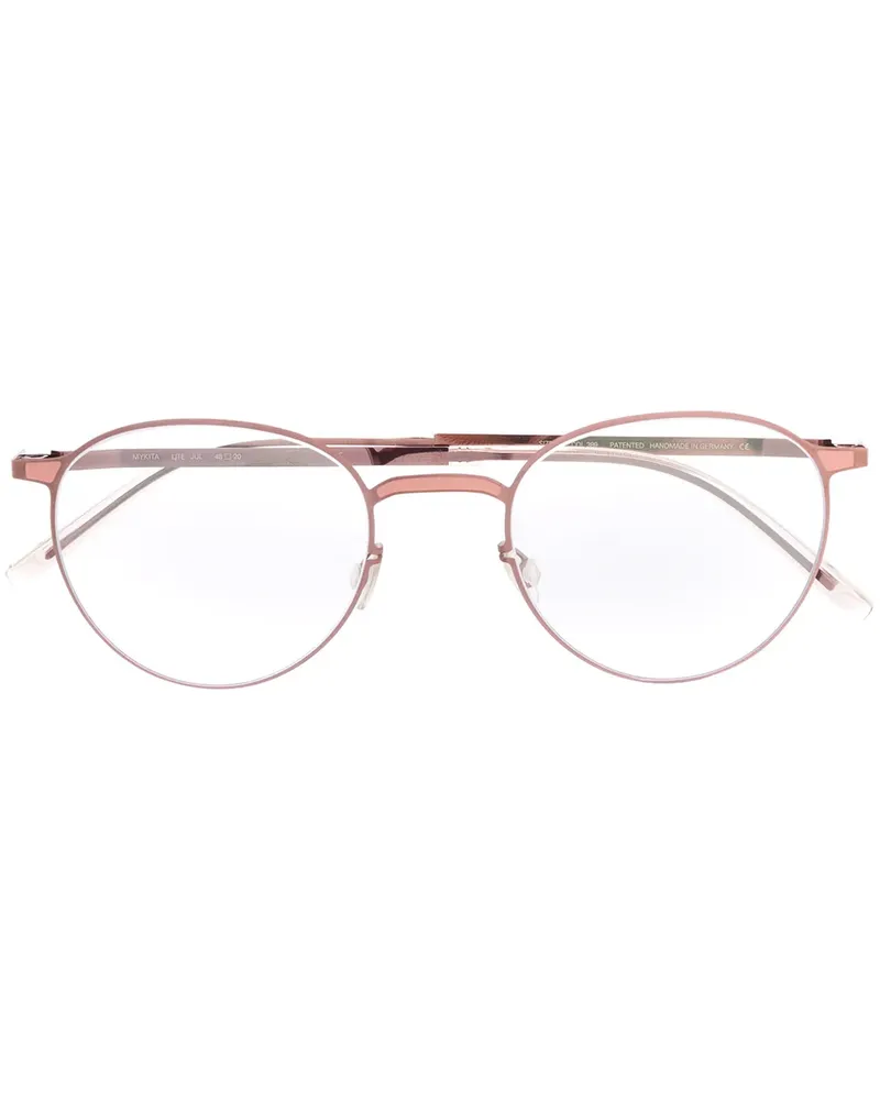 Mykita Jul' Brille mit rundem Gestell - Braun Braun