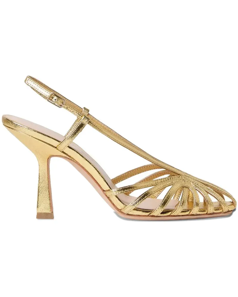 Loeffler Randall 89mm Alexandra strappy sandals - Gold Gold