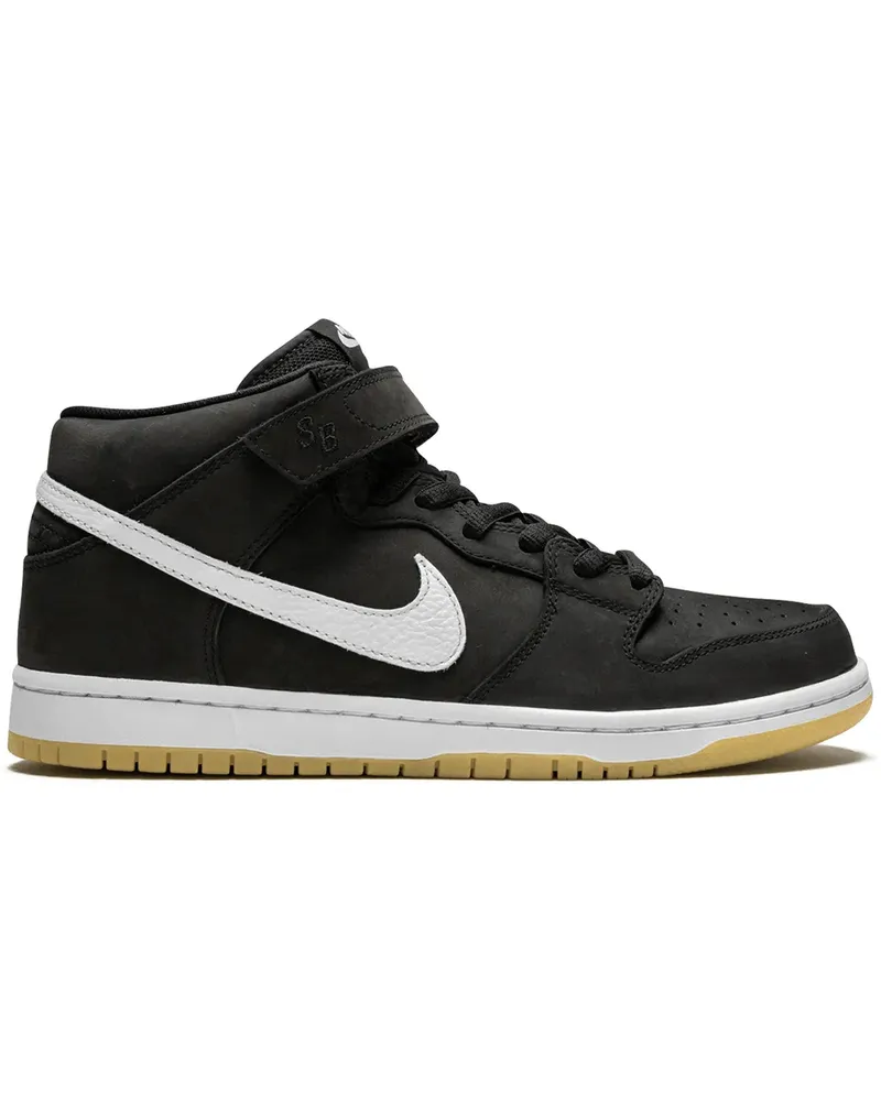 Nike SB Dunk Mid Pro ISO' Sneakers - Schwarz Schwarz