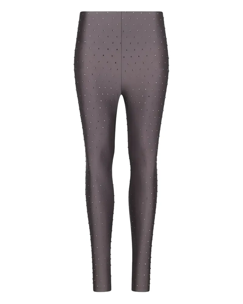 ANDAMANE Holly Leggings mit Kristallen - Grau Grau