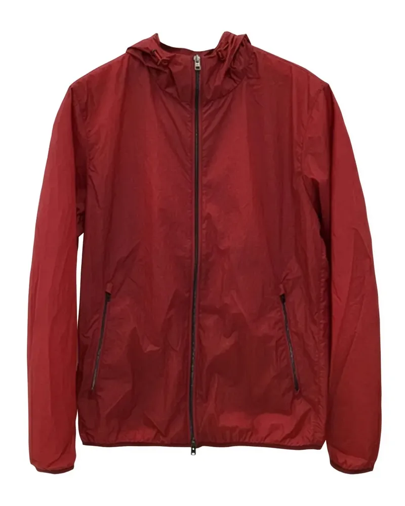 Herno hooded zip-up jacket - Rot Rot