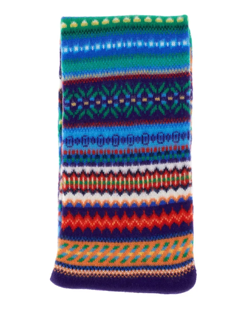 Howlin' New Space patterned scarf - Blau Blau