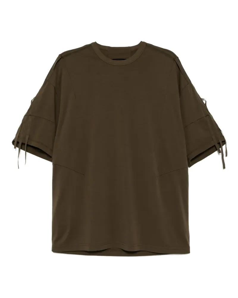 JNBY T-Shirt mit Kontrasteinsätzen - Braun Braun
