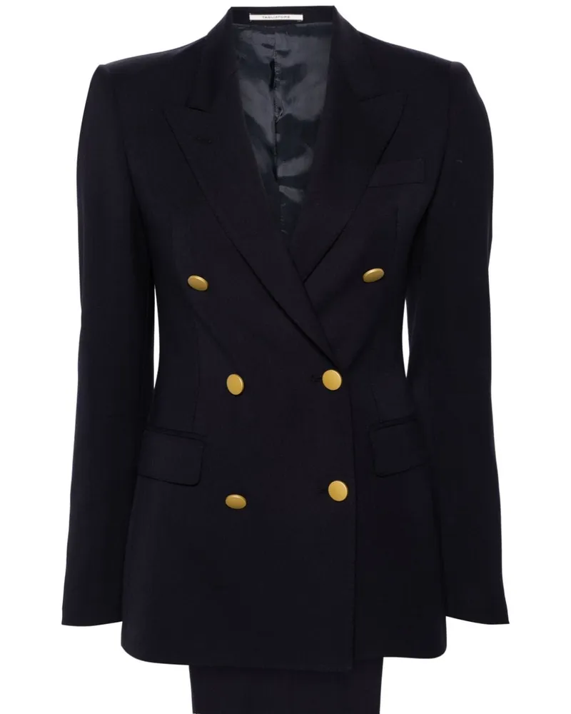 Tagliatore Doppelreihiger Anzug - Blau Blau