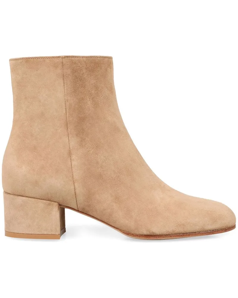 Gianvito Rossi Joelle Stiefel 45mm - Nude Nude