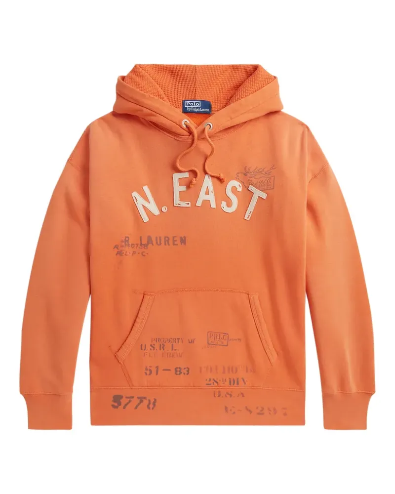 Ralph Lauren Hoodie aus Fleece - Orange Orange
