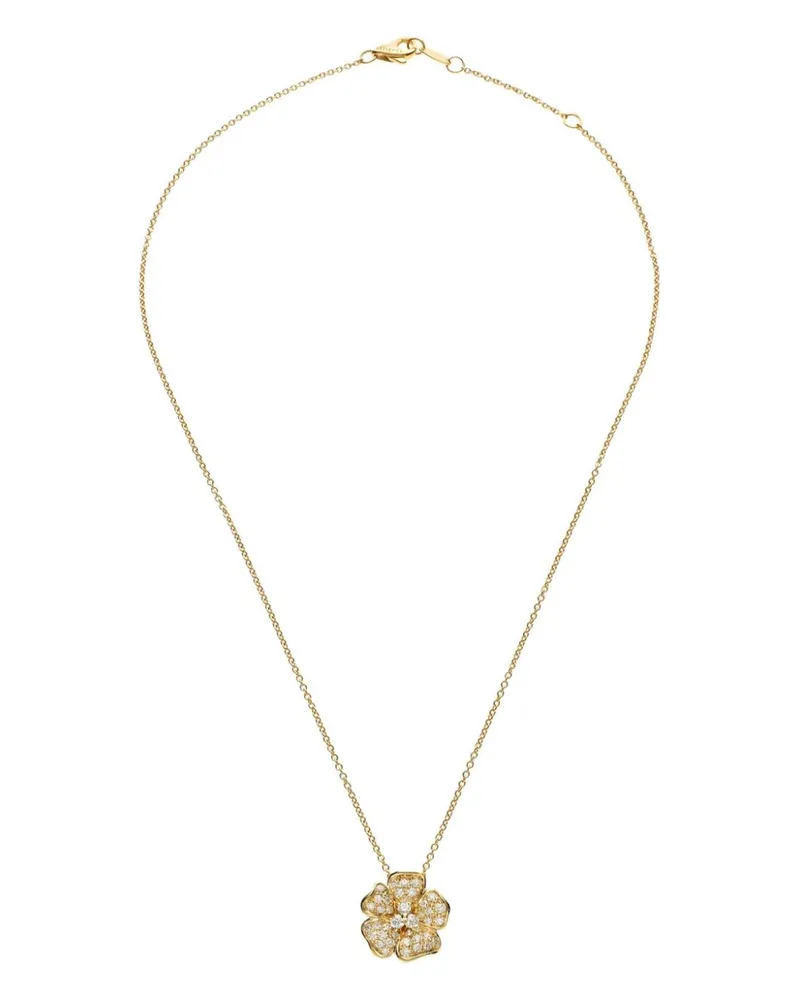 LEO PIZZO 18kt Gelbgoldhalskette mit Diamanten Gold