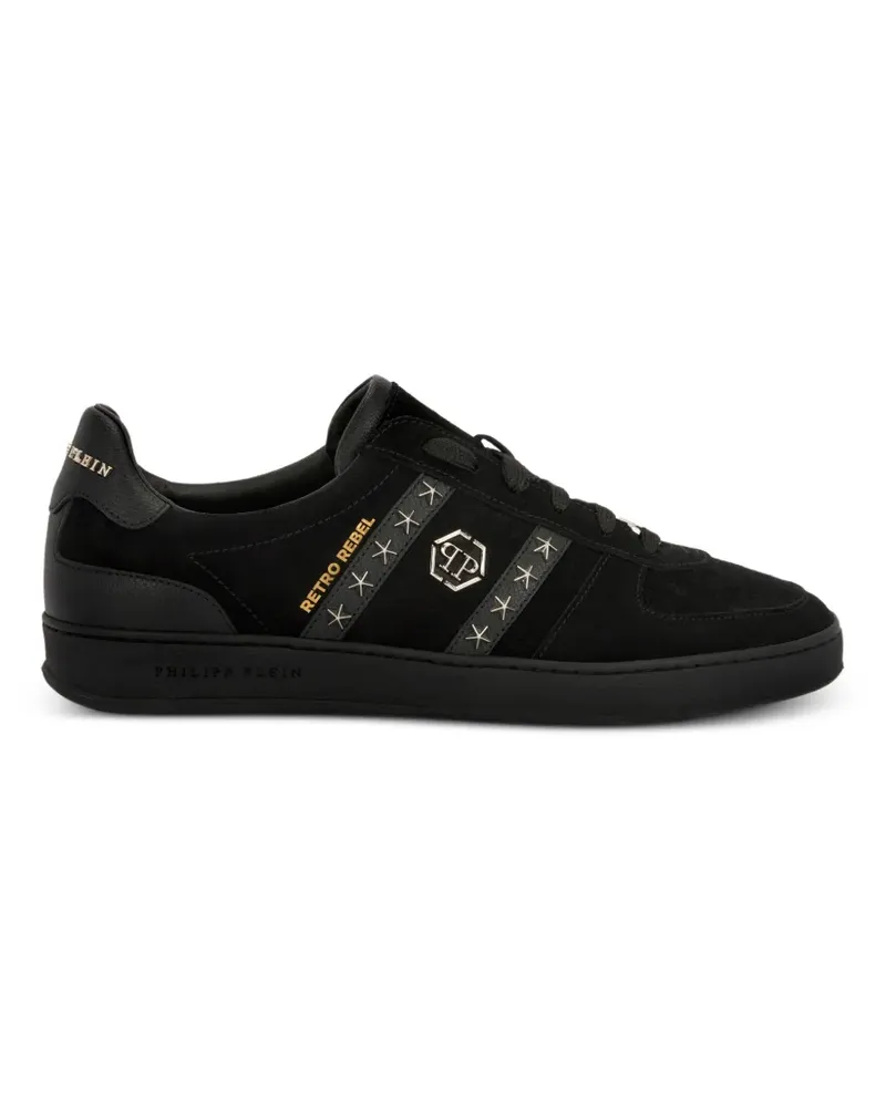 Philipp Plein Retro Rebel studded sneakers - Schwarz Schwarz