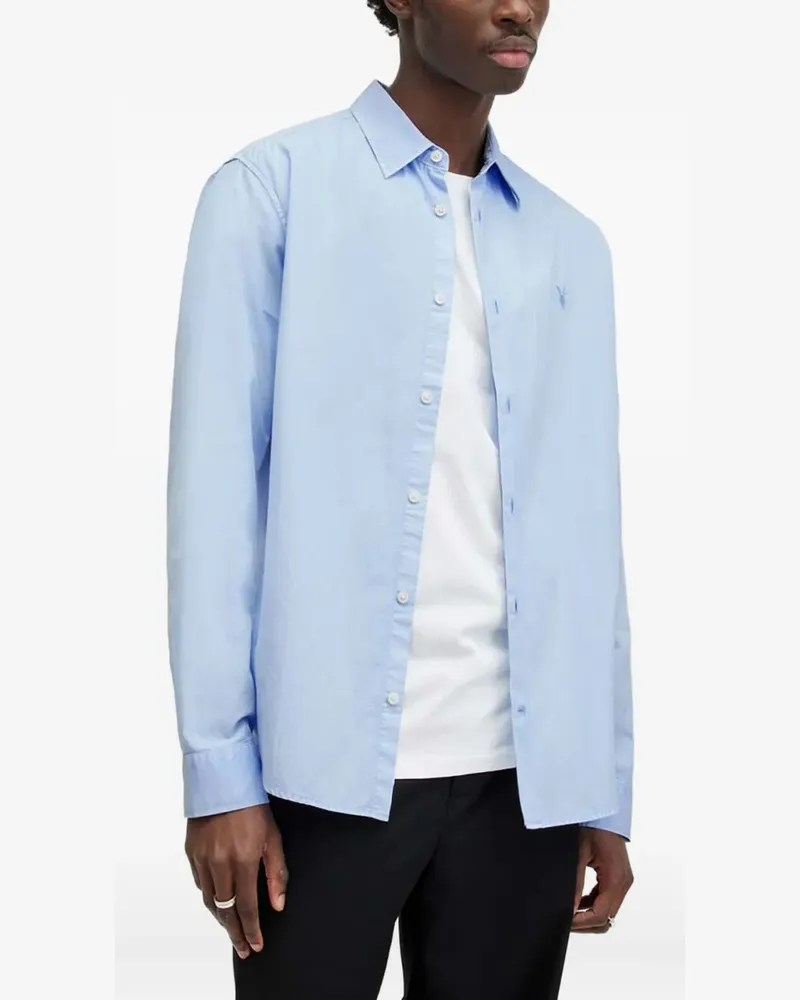 AllSaints Tahoe button-down shirt - Blau Blau