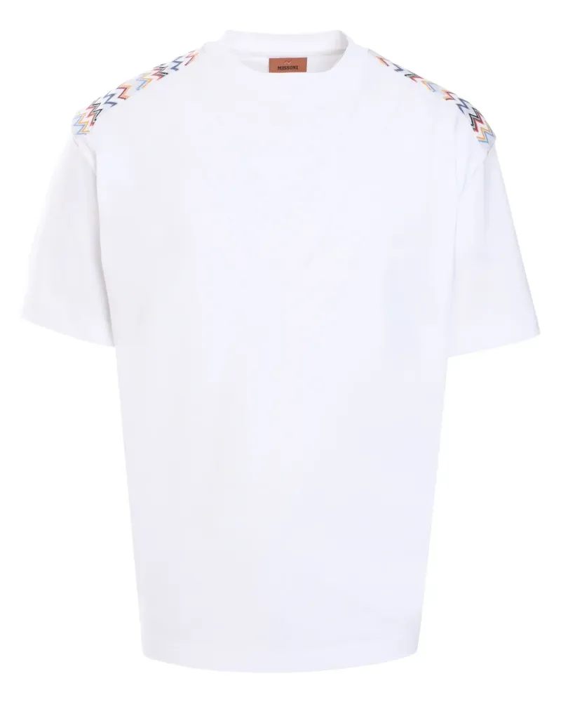 Missoni Klassisches T-Shirt - Weiß Weiß
