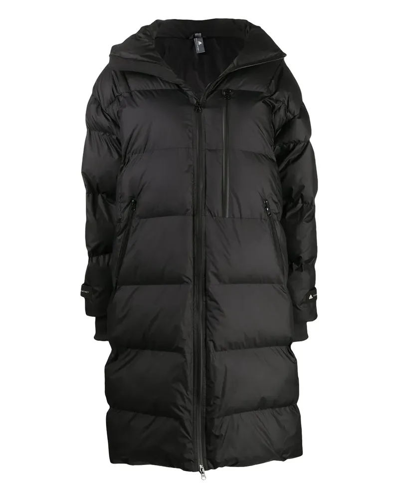 adidas Jacke mit Kapuze - Schwarz Schwarz