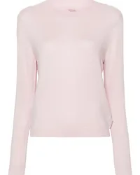 Teddy Cashmere Roma Pullover aus Kaschmir Rosa