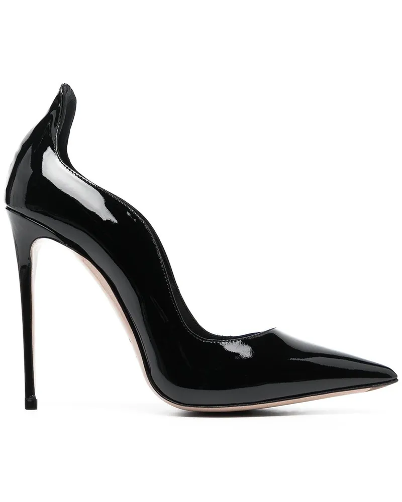 Le Silla Pumps mit spitzer Kappe 120mm - Schwarz Schwarz