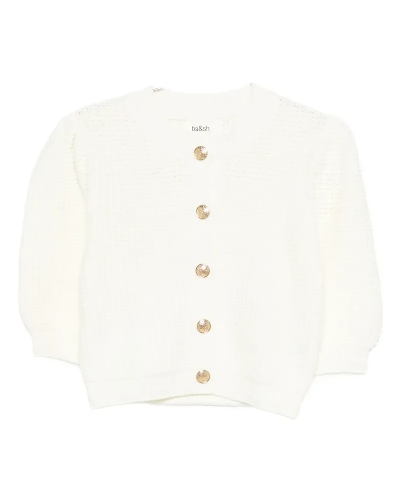 ba&sh buttoned cardigan - Weiß Weiß