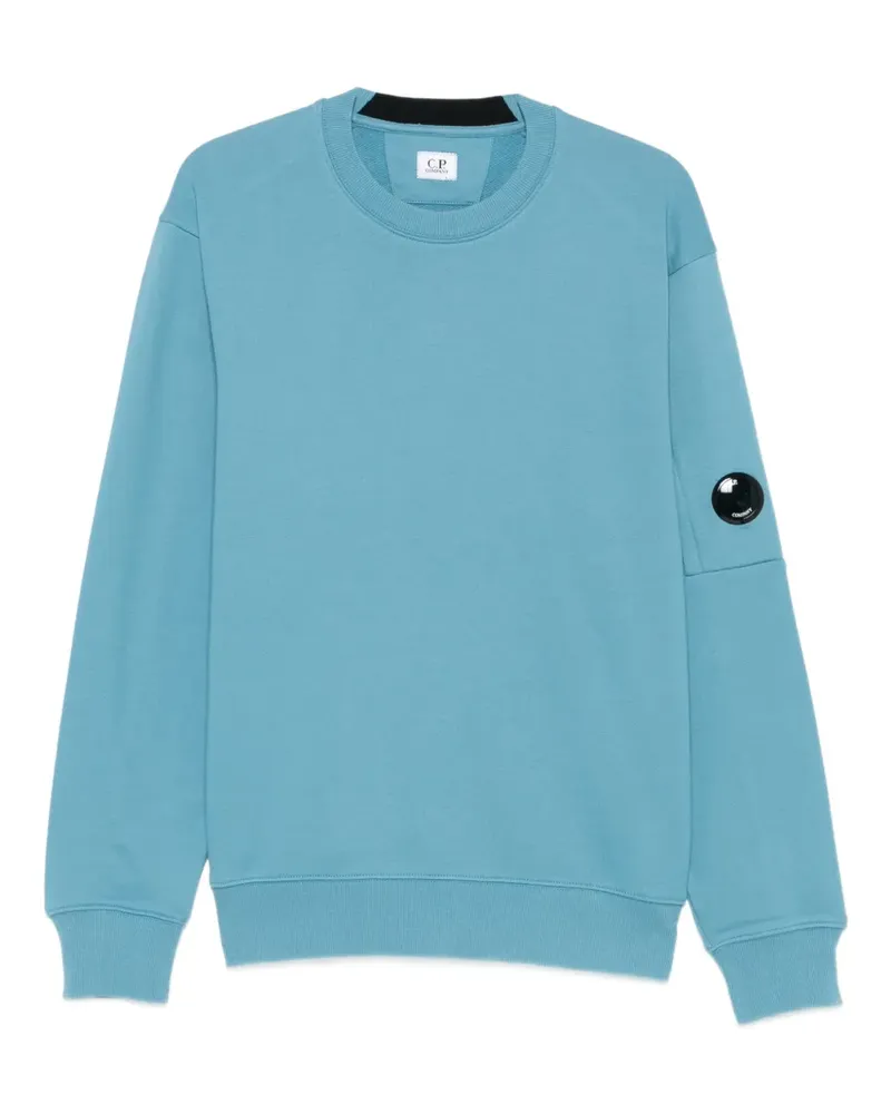 C.P. Company Sweatshirt mit Logo-Print - Blau Blau