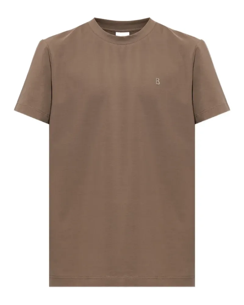 Bogner Ryan T-Shirt mit Logo-Schild - Braun Braun