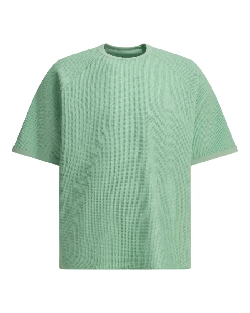 Goldwin waffle-knit raglan-sleeve T-shirt - Grün Grün