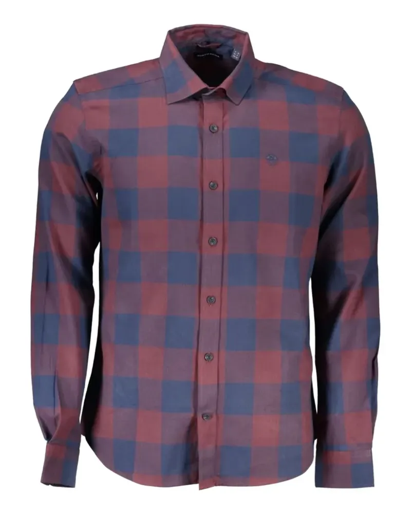 North Sails plaid long-sleeve shirt - Rot Rot
