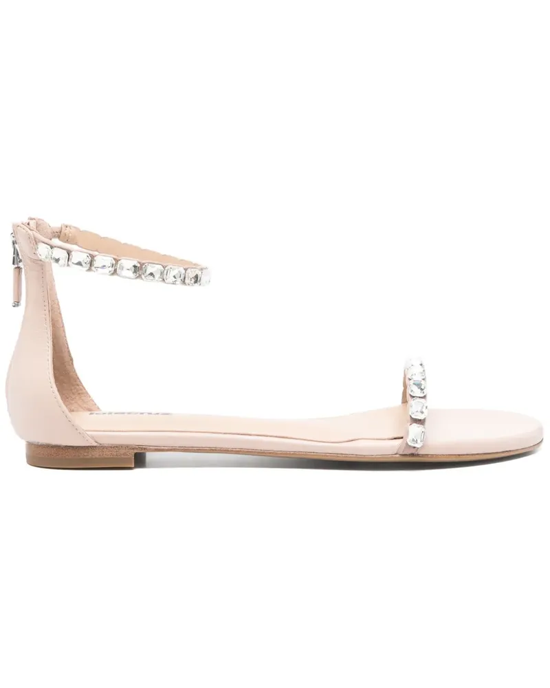 Lola Cruz Sandalen aus Leder - Nude Nude